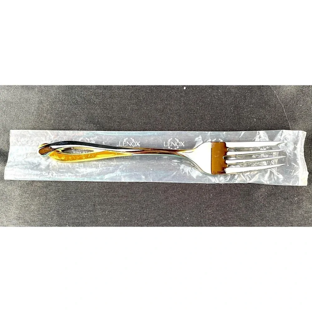 Lenox Debut Gold Stainless Flatware 5 Piece Place Setting 9823092 New